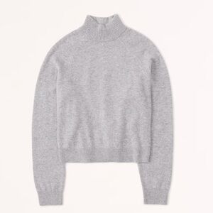 Abercrombie & Fitch Cashmere Mockneck Sweater